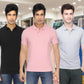 Poly Matte Solid Half Sleeves Mens Polo T-Shirt Pack Of 5