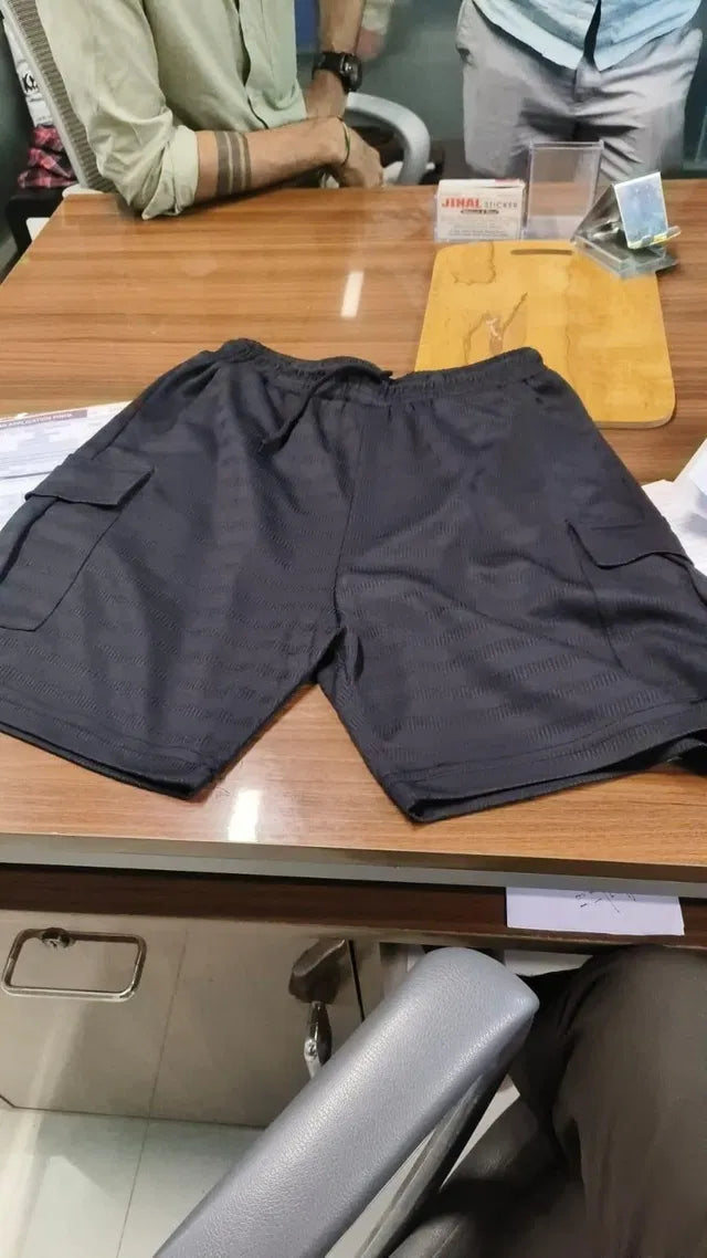 Men’s Cotton Casual Cargo Shorts – Pack of 3
