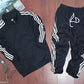 Adidas tracksuit lycra (Black)